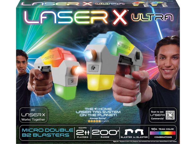 ست دو تایی تفنگ های لیزری میکرو Laser X, image 