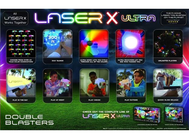 ست دو تایی تفنگ های لیزری Laser X Ultra, image 13