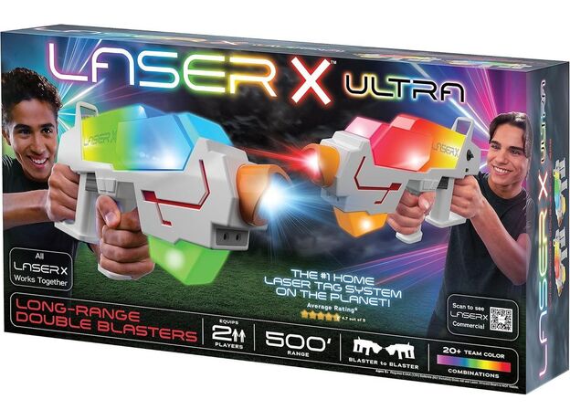 ست دو تایی تفنگ های لیزری دوربرد Laser X Ultra, image 