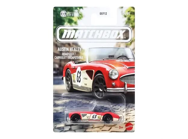 پک تکی ماشین Match Box سری Lifetime مدل Austin Healey Roadster Cabriolet, image 
