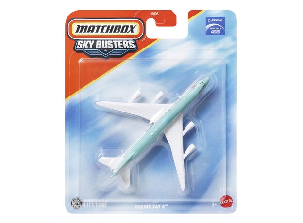 هواپیما فلزی Match Box سری Sky Busters مدل Boeing 747-8, image 