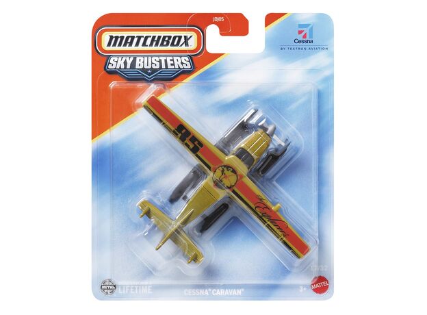هواپیما فلزی Match Box سری Sky Busters مدل Cessna Caravan, image 