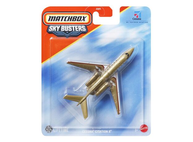 هواپیما فلزی Match Box سری Sky Busters مدل Cessna Citation X, image 