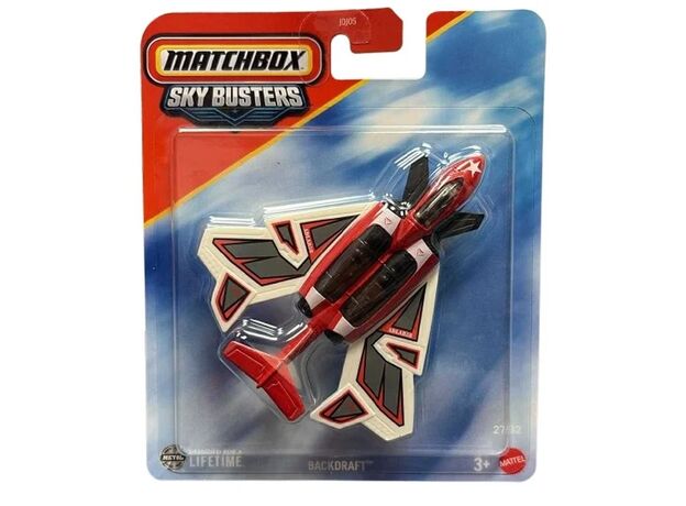 هواپیما فلزی Match Box سری Sky Busters مدل BackDraft, image 