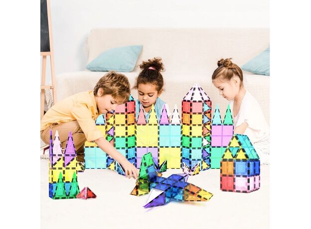 ست 100 عددی بلاک های ساختنی مغناطیسی سری کلاسیک Picasso Tiles, image 2