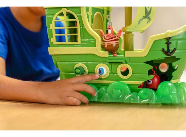 ست بازی کشتی هلندی پرنده باب ‌اسفنجی به همراه 6 فیگور The SpongeBob Movie, image 4