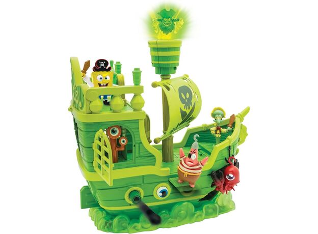 ست بازی کشتی هلندی پرنده باب ‌اسفنجی به همراه 6 فیگور The SpongeBob Movie, image 7