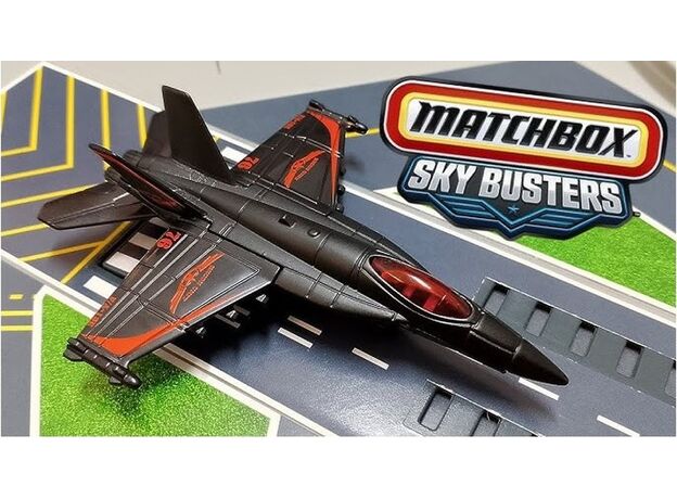 هواپیما فلزی Match Box سری Sky Busters مدل Boeing F/A-18 Super Hornet, image 2