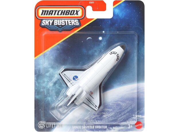 هواپیما فلزی Match Box سری Sky Busters مدل Space Shuttle Orbiter, image 