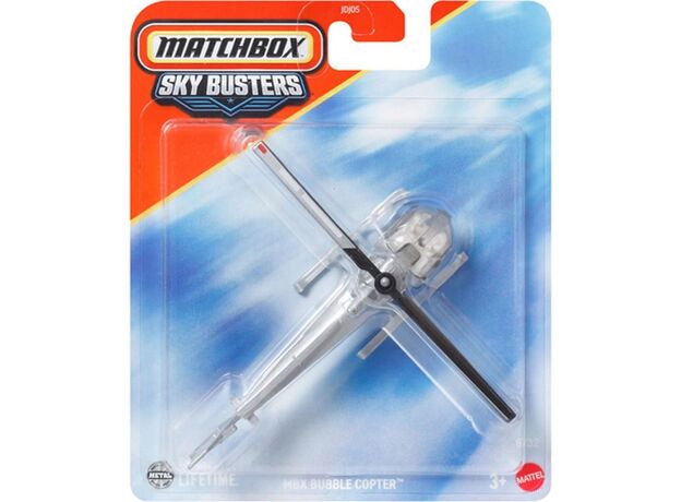 هلی کوپتر فلزی Match Box سری Sky Busters مدل MBX Bubble Copter, image 