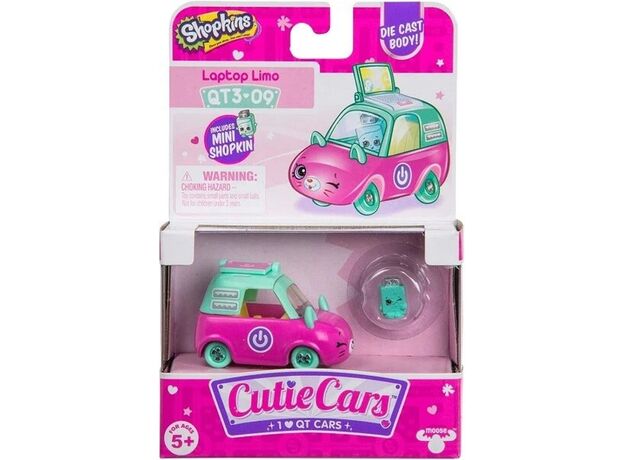 ماشین فلزی لپ تاپ لیمو Cutie Cars Shopkins, تنوع: 58300-Laptop Limo, image 3
