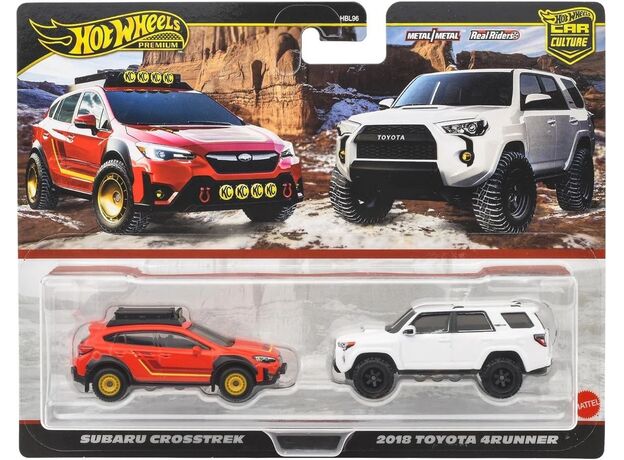 پک دو تایی ماشین های Hot wheels premium سری Car Culture مدل Subaru, image 10