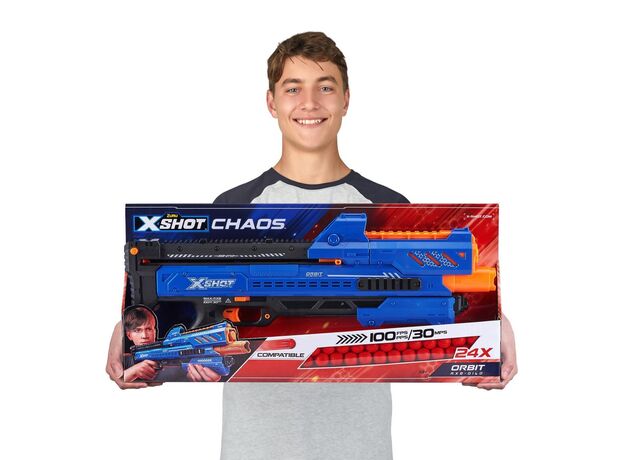تفنگ ایکس شات X-Shot مدل Orbit, تنوع: 36281 - Blue, image 