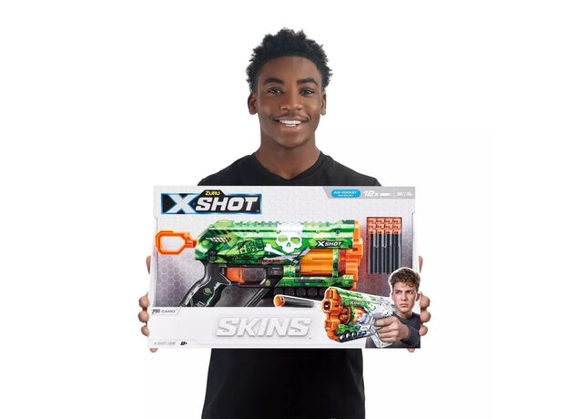 تفنگ ایکس شات X-Shot سری Skins مدل Griefer Camo, تنوع: 36561-Griefer Camo, image 