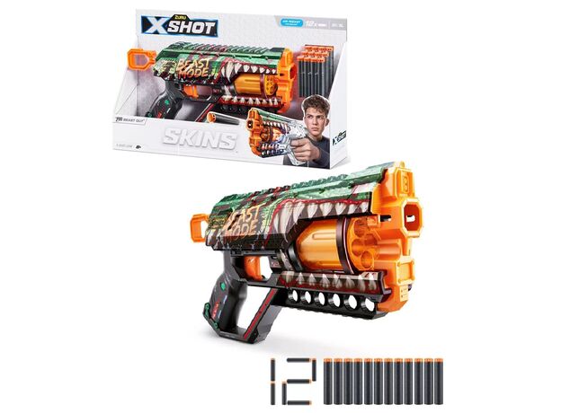 تفنگ ایکس شات X-Shot سری Skins مدل Griefer Beast Mode, تنوع: 36561-Griefer Beast Mode, image 6