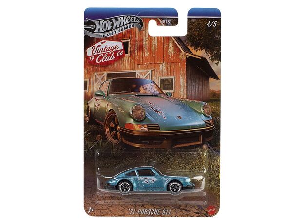 پک تکی ماشین‌ Hot wheels سری Vintage Racing Club مدل 71 Porsche 911, تنوع: HRT81-Porsche, image 