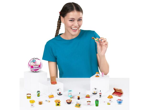 فایو سورپرایز صورتی سری 2 Foodie Mini Brands, image 5