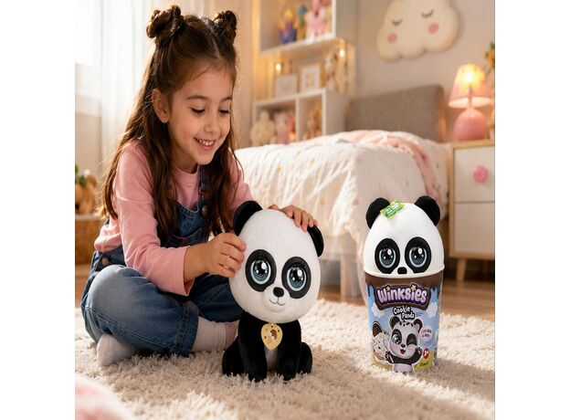 عروسک وینکیز Winksies مدل کوکی پاندا, تنوع: 89025-Cookie, image 
