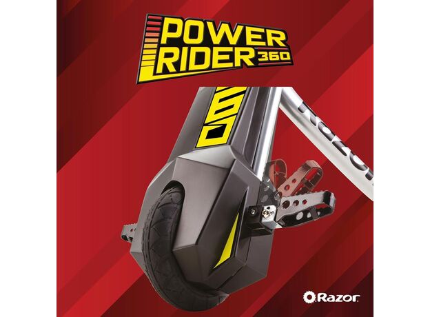 اسکوتر شارژی Power Rider مدل 360 V2 زرد, image 14
