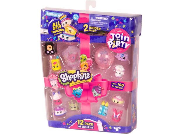 پک 12 تایی فیگورهای Shopkins سری Join the Party, image 
