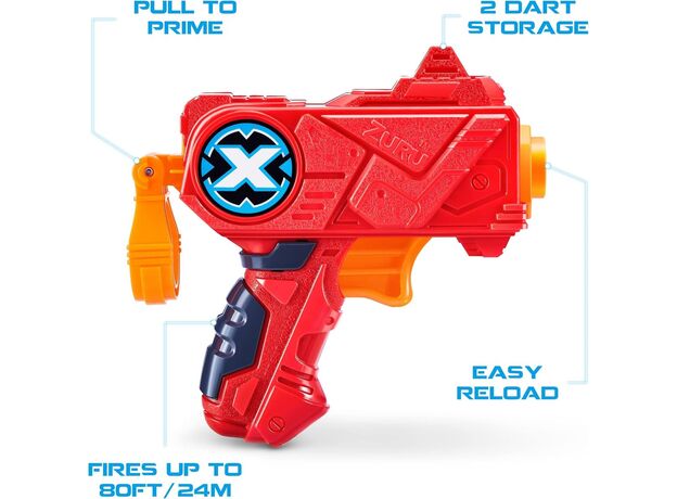 تفنگ ایکس شات X-Shot مدل Micro قرمز, تنوع: 3613TQ1-Red, image 4