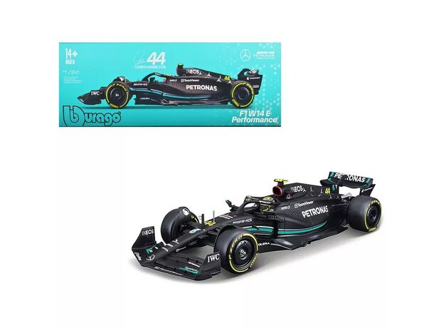 کیت ساخت خودروی دایکست فرمول یک Mercedes-AMG W14 جورج راسل با مقیاس 1:24 Burago, تنوع: 18-28509-Mercedes, image 3