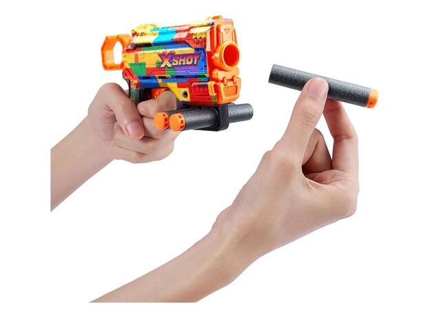 تفنگ ایکس شات X-Shot سری Skins مدل Striper, تنوع: 36515 - Striper Dart Blaster, image 3