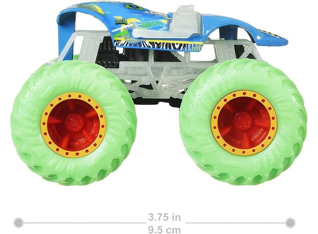 پک تکی ماشین Hot Wheels سری Monster Truck مدل Twin Mill, تنوع: HCB50-Twin, image 5