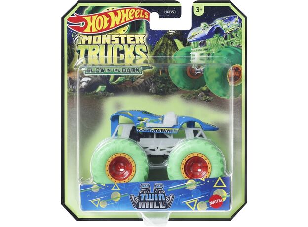 پک تکی ماشین Hot Wheels سری Monster Truck مدل Twin Mill, تنوع: HCB50-Twin, image 