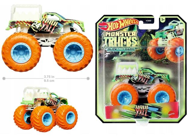 پک تکی ماشین Hot Wheels سری Monster Truck مدل Haul Yall, تنوع: HCB50-Haul, image 6