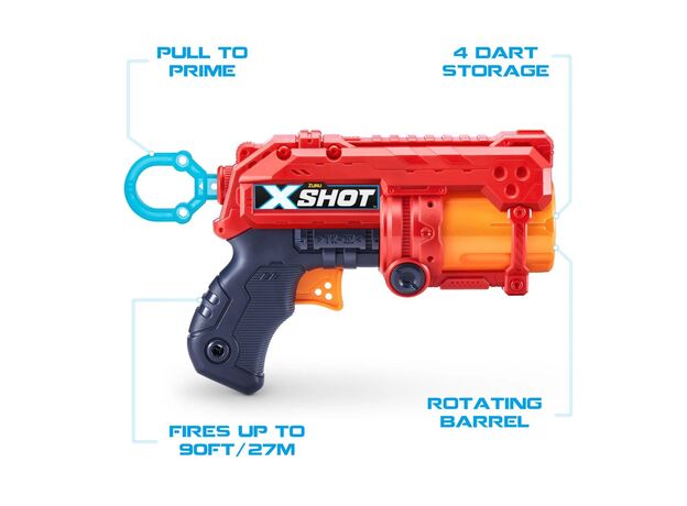 تفنگ ایکس شات X-Shot مدل Fury4, تنوع: 36377-Red, image 5