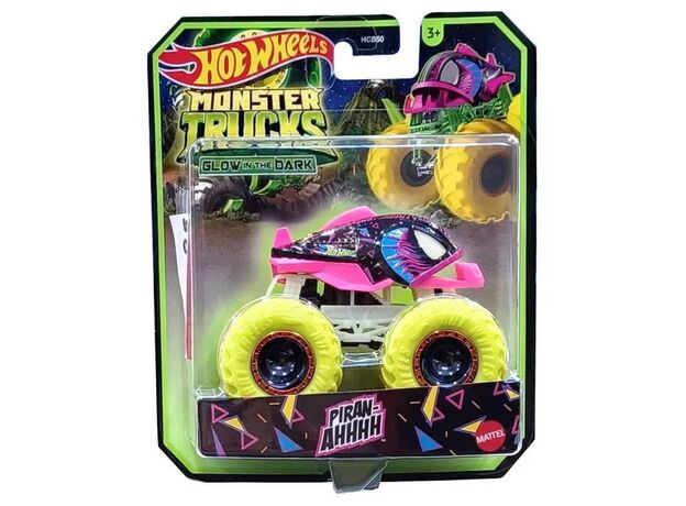 پک تکی ماشین Hot Wheels سری Monster Truck مدل Piran Ahhhh, تنوع: HCB50-Piran, image 