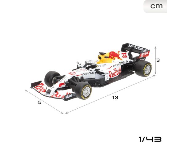 پک چهارتایی ماشین ‌های فلزی فرمول یک ردبول با مقیاس 1:43 Burago, تنوع: 18-38092-Red Bull, image 5