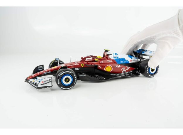 ماشین فلزی فرمول یک فراری SF-25 لوئیس همیلتون با مقیاس 1:18 Burago, image 3