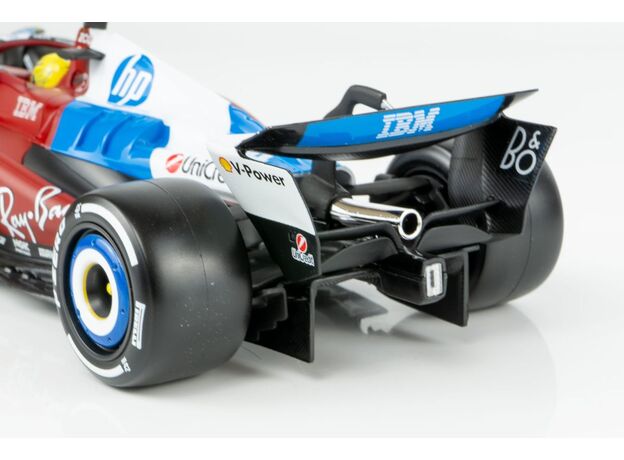 ماشین فلزی فرمول یک فراری SF-25 لوئیس همیلتون با مقیاس 1:18 Burago, image 5