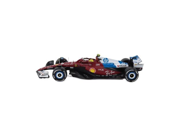 ماشین فلزی فرمول یک فراری SF-25 لوئیس همیلتون با مقیاس 1:18 Burago, image 9
