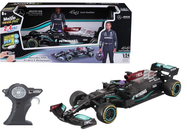 ماشین کنترلی فرمول یک Mercedes-AMG W12 لوئیس همیلتون با مقیاس 1:24 Maisto, تنوع: 82355-Mercedes, image 