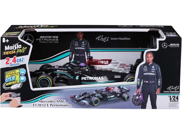 ماشین کنترلی فرمول یک Mercedes-AMG W12 لوئیس همیلتون با مقیاس 1:24 Maisto, تنوع: 82355-Mercedes, image 14
