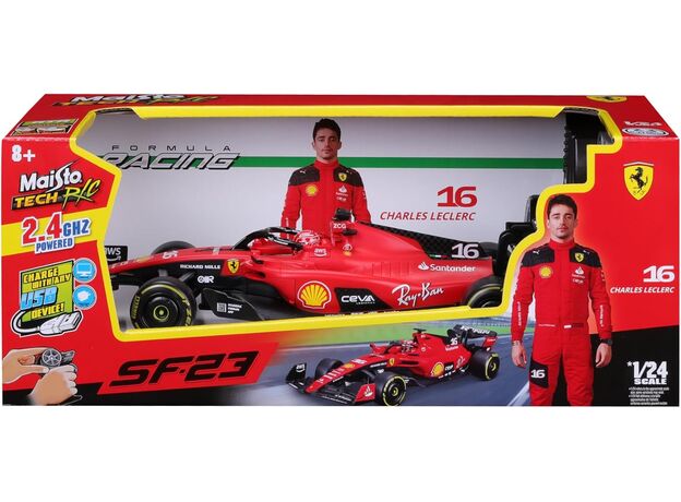 ماشین کنترلی فرمول یک فراری SF-23 چارلز لکرک با مقیاس 1:24 Maisto, تنوع: 82357-Ferrari, image 12