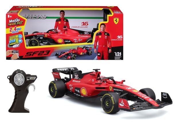 ماشین کنترلی فرمول یک فراری SF-23 چارلز لکرک با مقیاس 1:24 Maisto, تنوع: 82357-Ferrari, image 