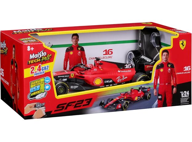 ماشین کنترلی فرمول یک فراری SF-23 چارلز لکرک با مقیاس 1:24 Maisto, تنوع: 82357-Ferrari, image 13