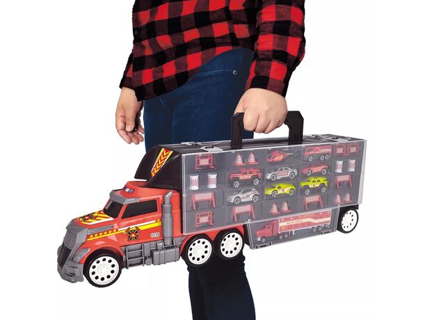 کامیون آتشنشانی حمل ماشین 62 سانتی Dickie Toys, image 2