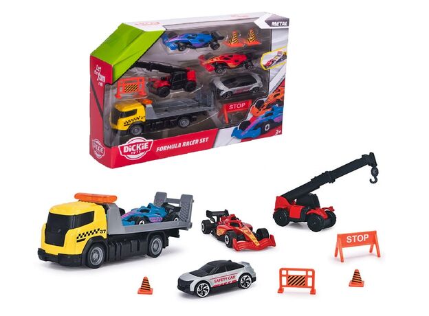 ست مسابقه‌ای Formula Racer مدل زرد Dickie Toys, تنوع: 203333002-Yellow, image 