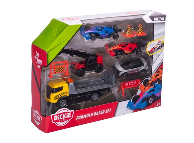 ست مسابقه‌ای Formula Racer مدل زرد Dickie Toys, تنوع: 203333002-Yellow, image 7