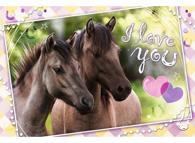 پازل 260 تکه ترفل مدل We love horses, image 2