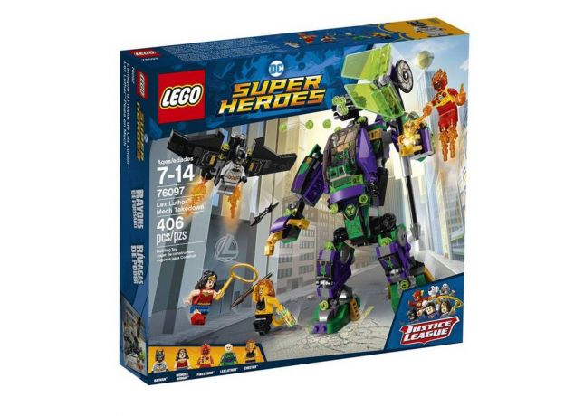 لگو مدل  LEX LUTHOR MECH  سری سوپر هیروز (76097), image 