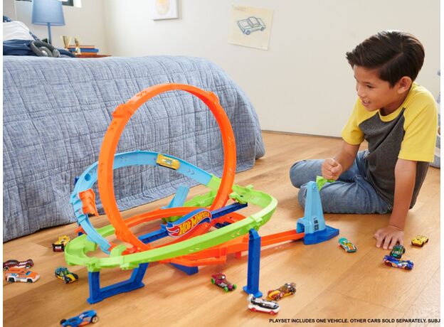 پیست ماشین های Hot Wheels سری Action مدل Loop Cyclone Challenge, image 