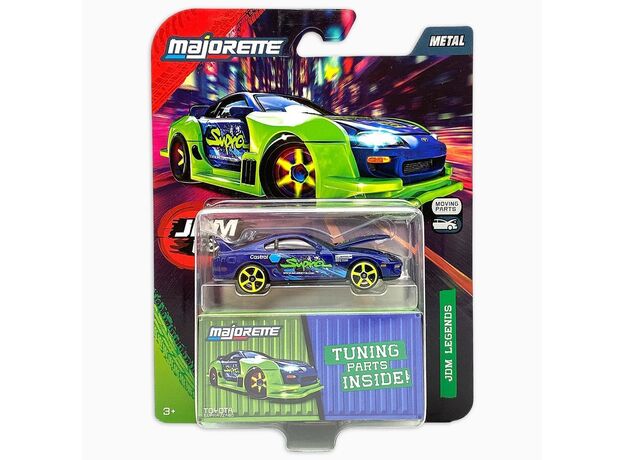 پک تکی ماشين فلزی 7 سانتی Majorette سری JDM Legends Deluxe مدل Toyota Supra JZA80, تنوع: 8504101001-JZABO, image 