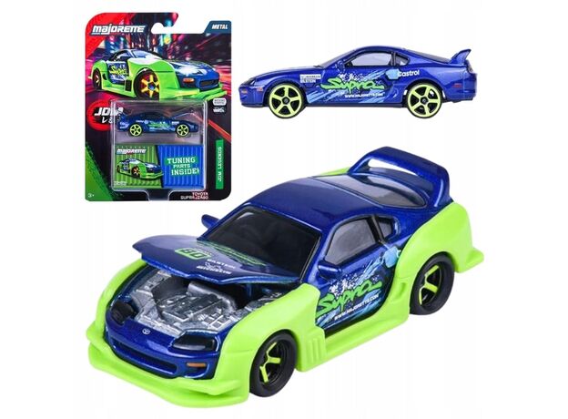 پک تکی ماشين فلزی 7 سانتی Majorette سری JDM Legends Deluxe مدل Toyota Supra JZA80, تنوع: 8504101001-JZABO, image 8