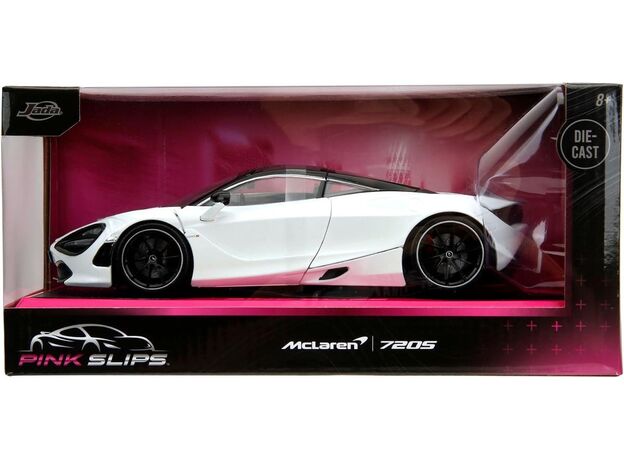 ماشین فلزی مک لارن 720S سری Pink Slips مدل سفید با مقیاس 1:24, image 11